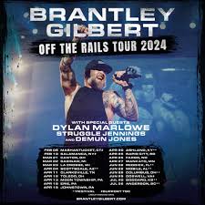 Brantley Gilbert Slates 'Off The Rails Tour 2024' For February ...