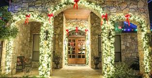 Holiday landscape lighting Hill Country | Christmas light Installation ...