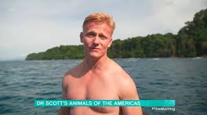 This Morning: Dr Scott presents segment topless