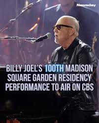 Newsday - CBS announced that Billy Joel fans will be able to watch ...