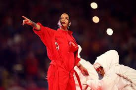 Rihanna Tore the Roof Off the Super Bowl Stadium in Bright Red ...