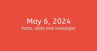 May 6, 2024: Facts, Statistics, and Events