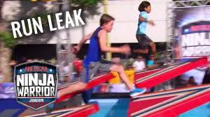 American Ninja Warrior Junior: Videos: Run Leak: Bryton Myler vs ...